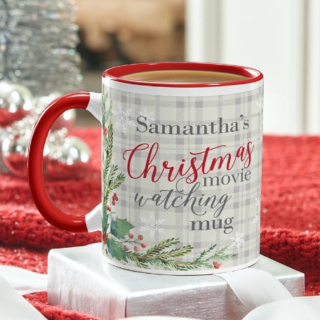 Christmas Movie Watching Mug