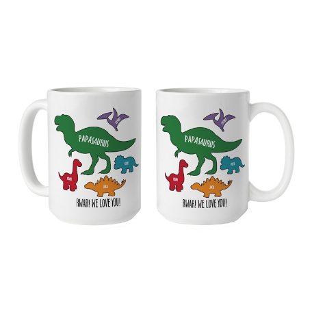Daddysaurus Mug - 15oz
