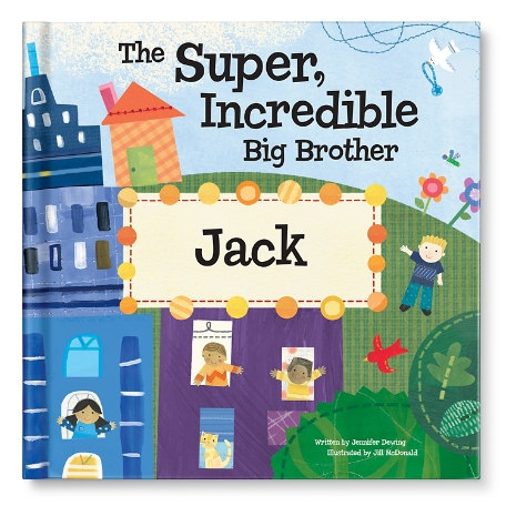 i See Me!® Super Incredible Big Brother Personalised Softcover Book
