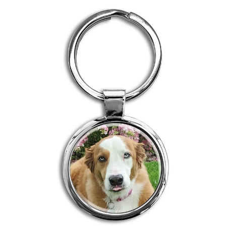 Create Your Own Photo Keyring - Circle