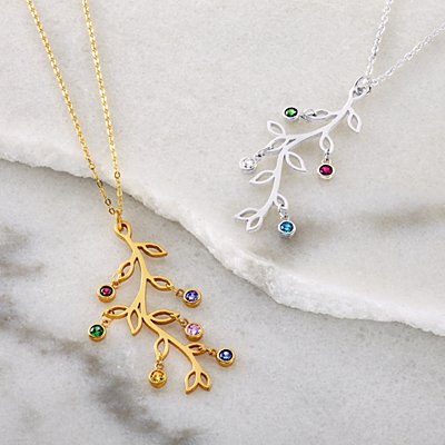 Rooted In Love Family Birthstone Necklace