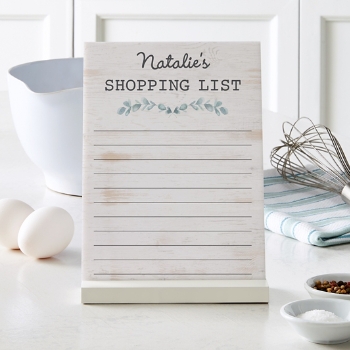 Vintage Tabletop Personalized Dry Erase Board