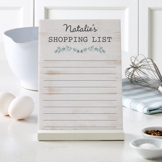 Rustic Tabletop Dry Erase Board Personal Creations