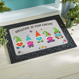 Springtime Gnome Doormat