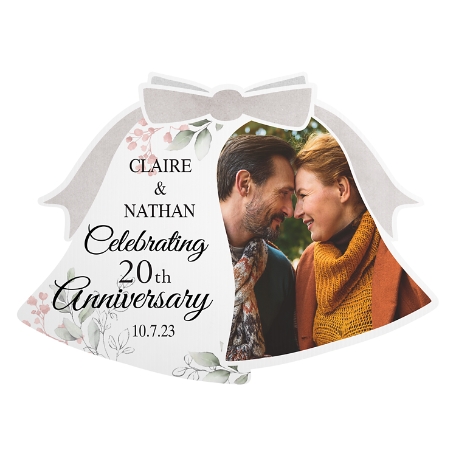 Anniversary Bells Yard Sign - Small