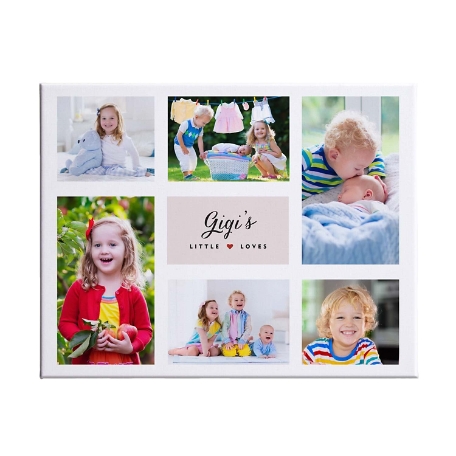 Little Loves Photo Collage Canvas - 11x14 - Unframed