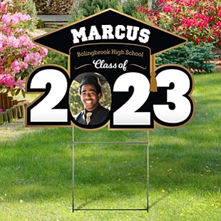 Year Of The Graduate Photo Year Yard Sign