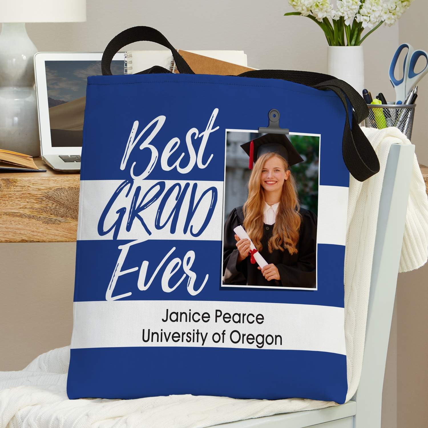 Best Grad Ever Photo Tote Bag