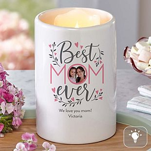 Best Mom Ever Photo Votive Candle