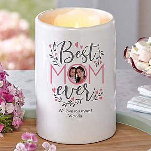Best Mom Ever Photo Votive Candle