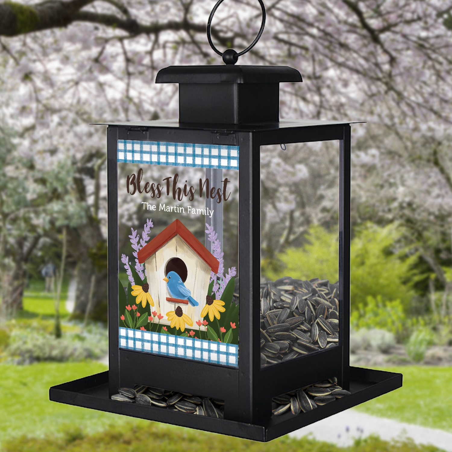 Bless This Nest Bird Feeder