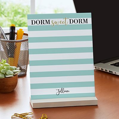 Dorm Sweet Dorm Desktop Dry Erase Board