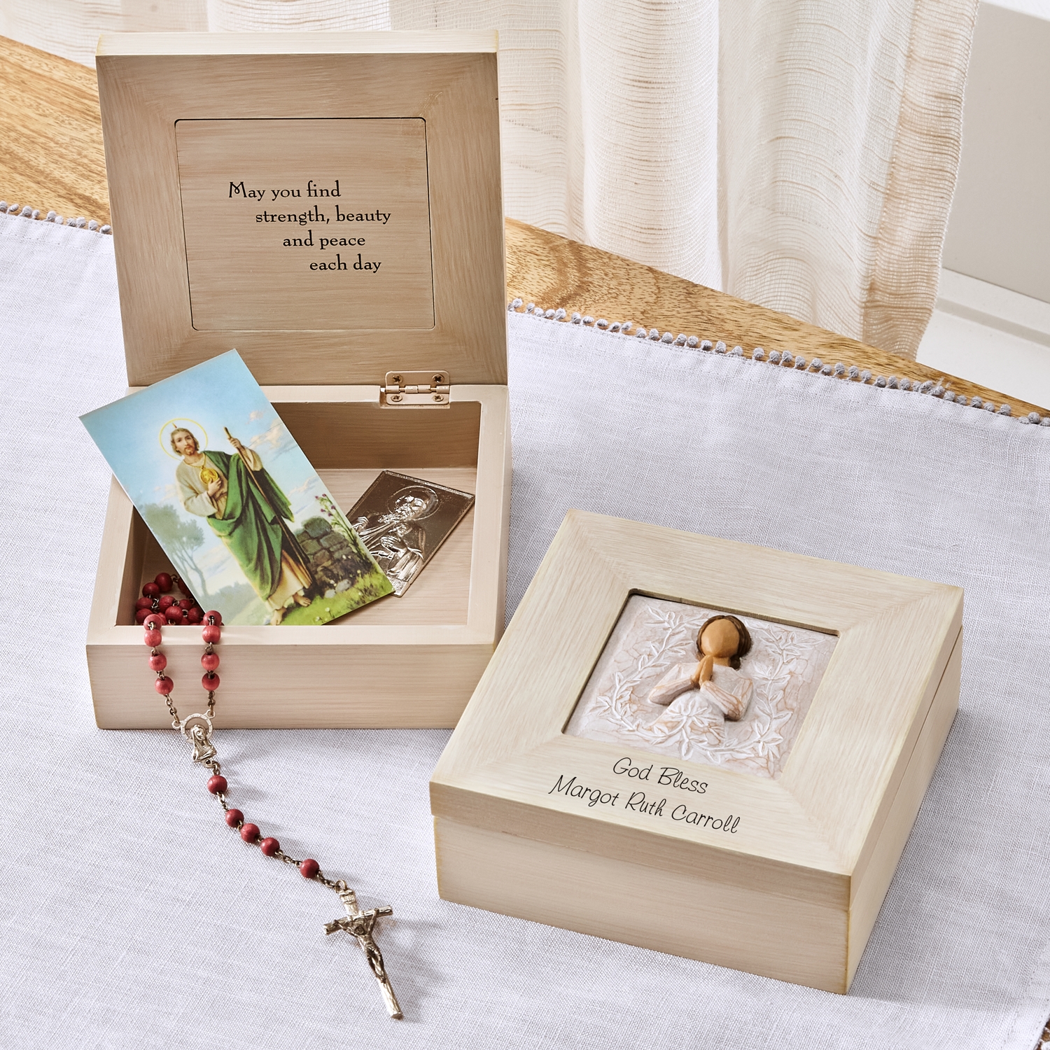 Photo Memories Wooden Keepsake Box