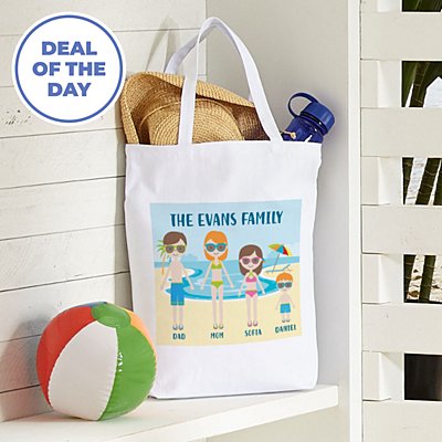 A Day At The Beach Tote Bag