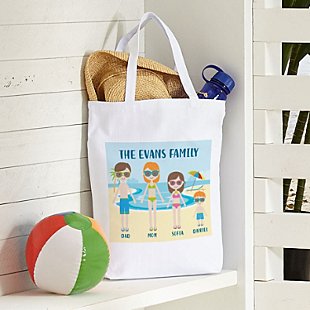A Day At The Beach Tote Bag