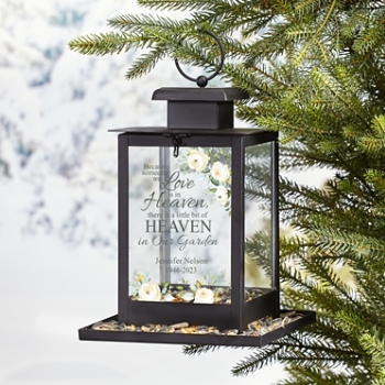 Heavenly Garden Memorial Personalized Bird Feeder