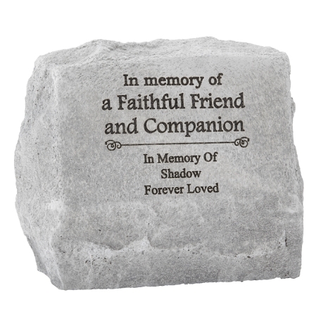 In Your Memory Cast Stone Urn - Faithful Friend