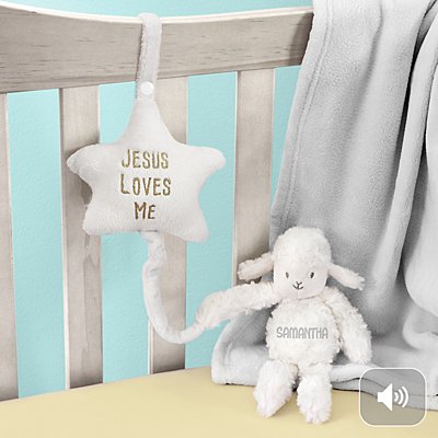 Jesus Loves Me Musical Pull Toy