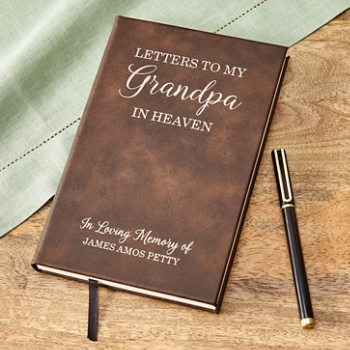 Letters From Above Remembrance Leatherette Journal