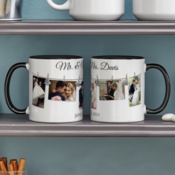 We Belong Together Wedding Photo Mug