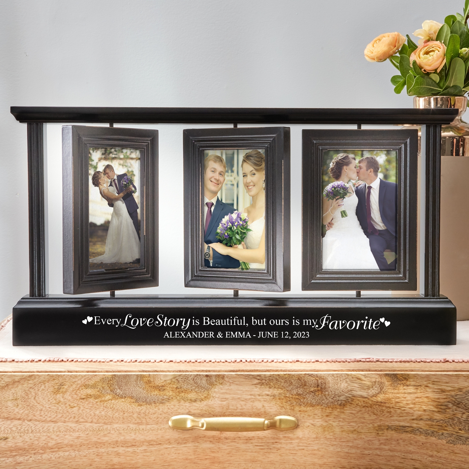 Every Love Story Swivel Frame