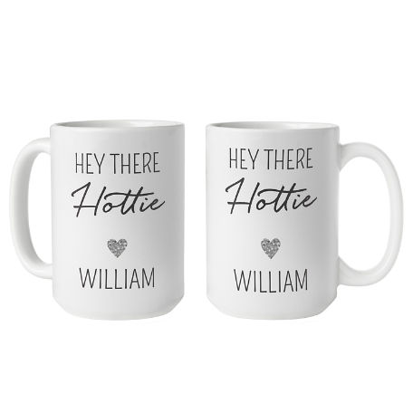 Hello Beautiful, Hello Handsome Mugs - 15 oz