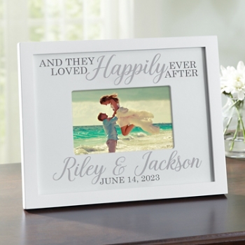 Loved Happily Ever After Frame