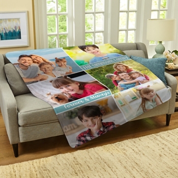 Our Family Memories Plush Blanket