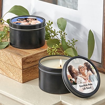 Picture-Perfect Photo Canister Candle