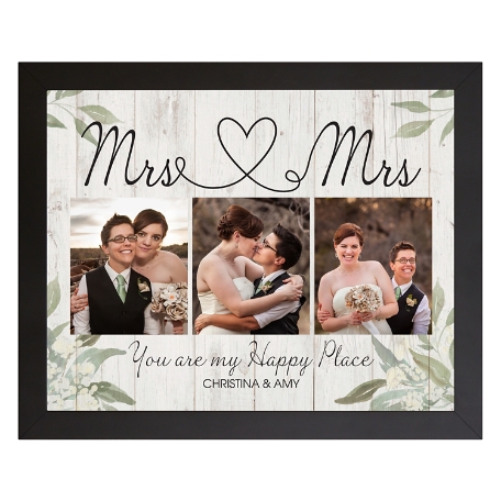 True Love Photo  Canvas - Framed - 16X20 - Mrs & Mrs