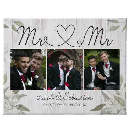 True Love Photo  Canvas - Unframed - 16X20 - Mr & Mr
