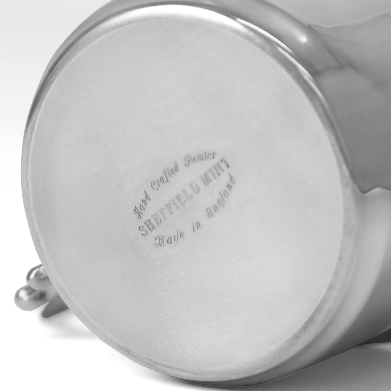 Straight Edge Baby Cup - Pewter
