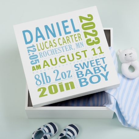 Baby Keepsake Box