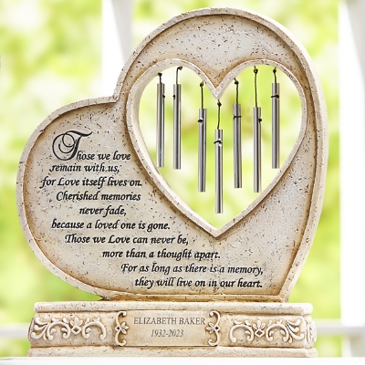 Cherished Memories Personalized Memorial Wind Chime
