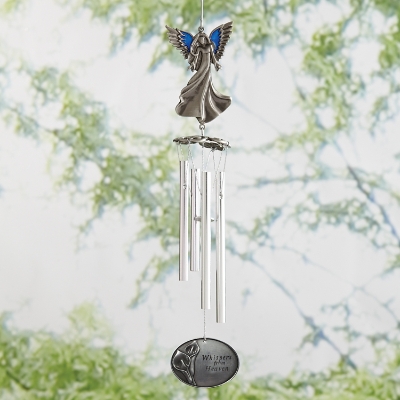 Heavenly Whispers 14-inch Personalized Wind Chime