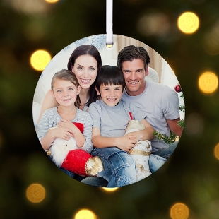 Picture-Perfect Photo Round Ornament