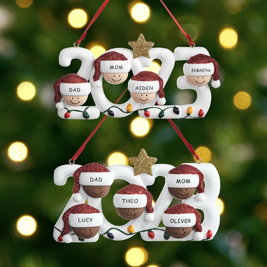 Personalized Ribbon Height Ornament 2023 