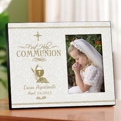 First Communion Personalized Memory Frame