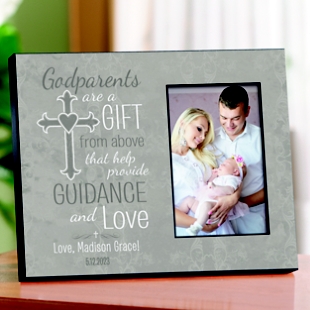 Godparents Cross Frame