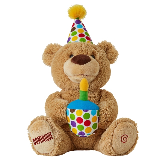 Singing happy birthday deals bear