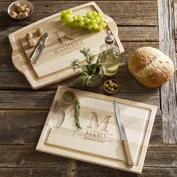 Custom Name Maple Wood Chopping Board