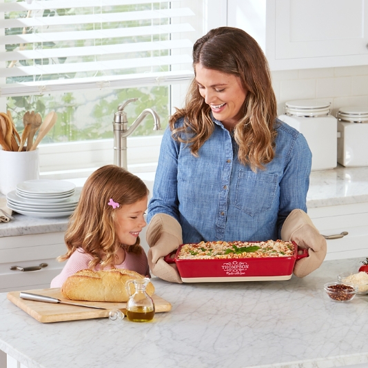 Made With Love Personalized Casserole Baking Dish, Personalized