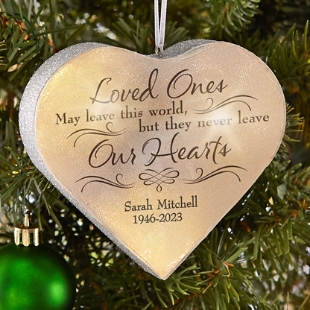 Forever Loved Dog Ornament, Dog Memorial Christmas Ornament – Best