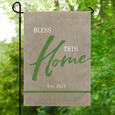 Our Home is Blessed Garden Flag