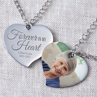 Forever In My Heart Photo Pendant