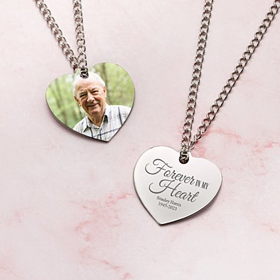 Forever In My Heart Photo Pendant