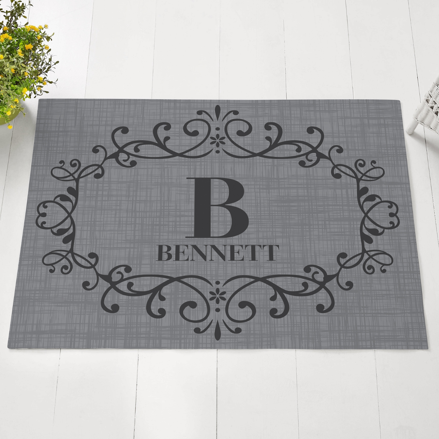 Oversized Family Name Oversized Mat