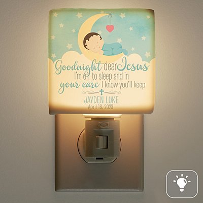 Sweet Dreams Jesus Personalized Night Light