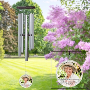 In Memory Photo 76 cm  Wind Chime