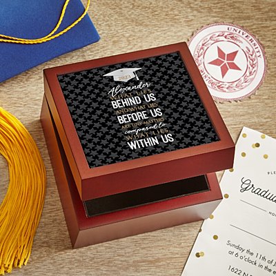 The Power Within Personalized Graduation Keepsake Box
